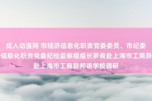 成人动漫网 市经济信息化职责党委委员、市纪委监委驻市经济信息化职责党委纪检监察组组长罗青赴上海市工商异邦语学校调研